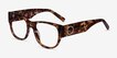 Aine Brown Floral AcetateEyeglass Frames from EyeBuyDirect, Angle View