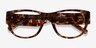 Aine Brown Floral AcetateEyeglass Frames from EyeBuyDirect, Closed View