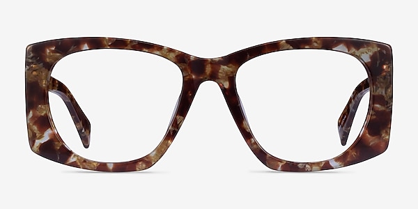 Valencia Brown Acetate Eyeglass Frames