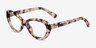 Sharon Brown AcetateEyeglass Frames from EyeBuyDirect, Angle View