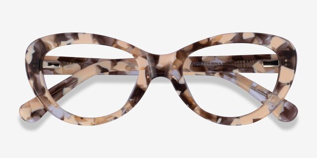 Sharon Brown AcetateEyeglass Frames from EyeBuyDirect, Closed View