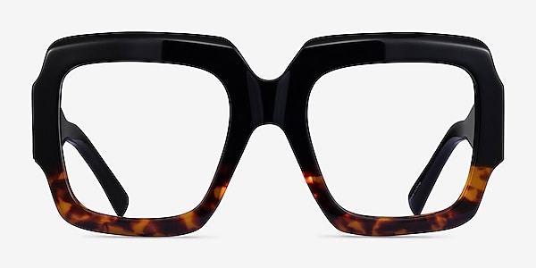 Fira Black Tortoise Acetate Eyeglass Frames