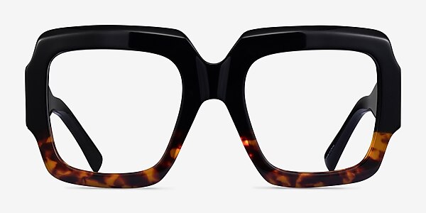 Fira Black Tortoise Acetate Eyeglass Frames