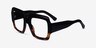 Fira Black Tortoise AcetateEyeglass Frames from EyeBuyDirect, Angle View