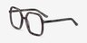 Artemis Gray AcetateEyeglass Frames from EyeBuyDirect, Angle View