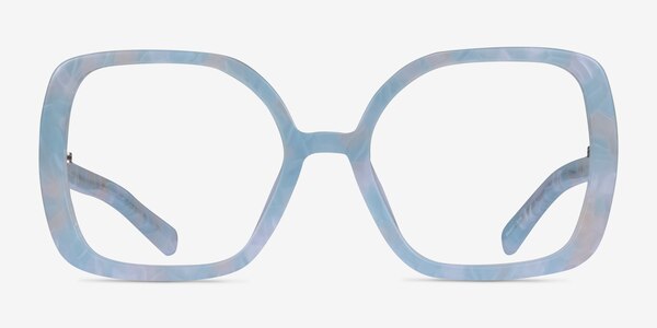 Irene Bleu pâle Acétate Montures de lunettes de vue