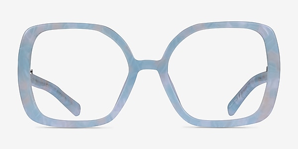 Irene Light Blue Acetate Eyeglass Frames