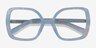 Irene Light Blue AcetateEyeglass Frames from EyeBuyDirect, Closed View