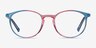 True Rainbow PlasticEyeglass Frames from EyeBuyDirect, Front View