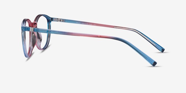 True Rainbow PlasticEyeglass Frames from EyeBuyDirect, Side View