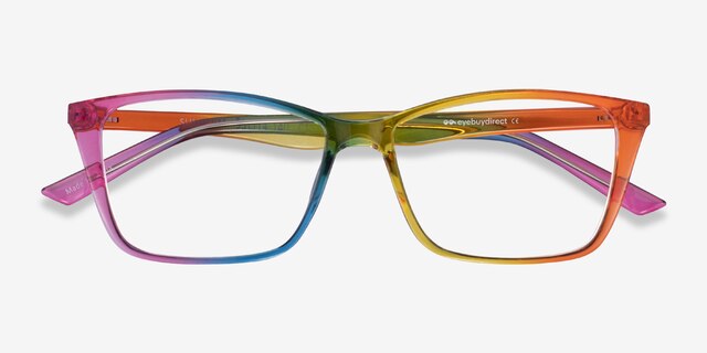 Sunbeam Rainbow PlasticEyeglass Frames from EyeBuyDirect, Closed View