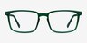 Moringa Green Eco-friendlyEyeglass Frames from EyeBuyDirect, Front View