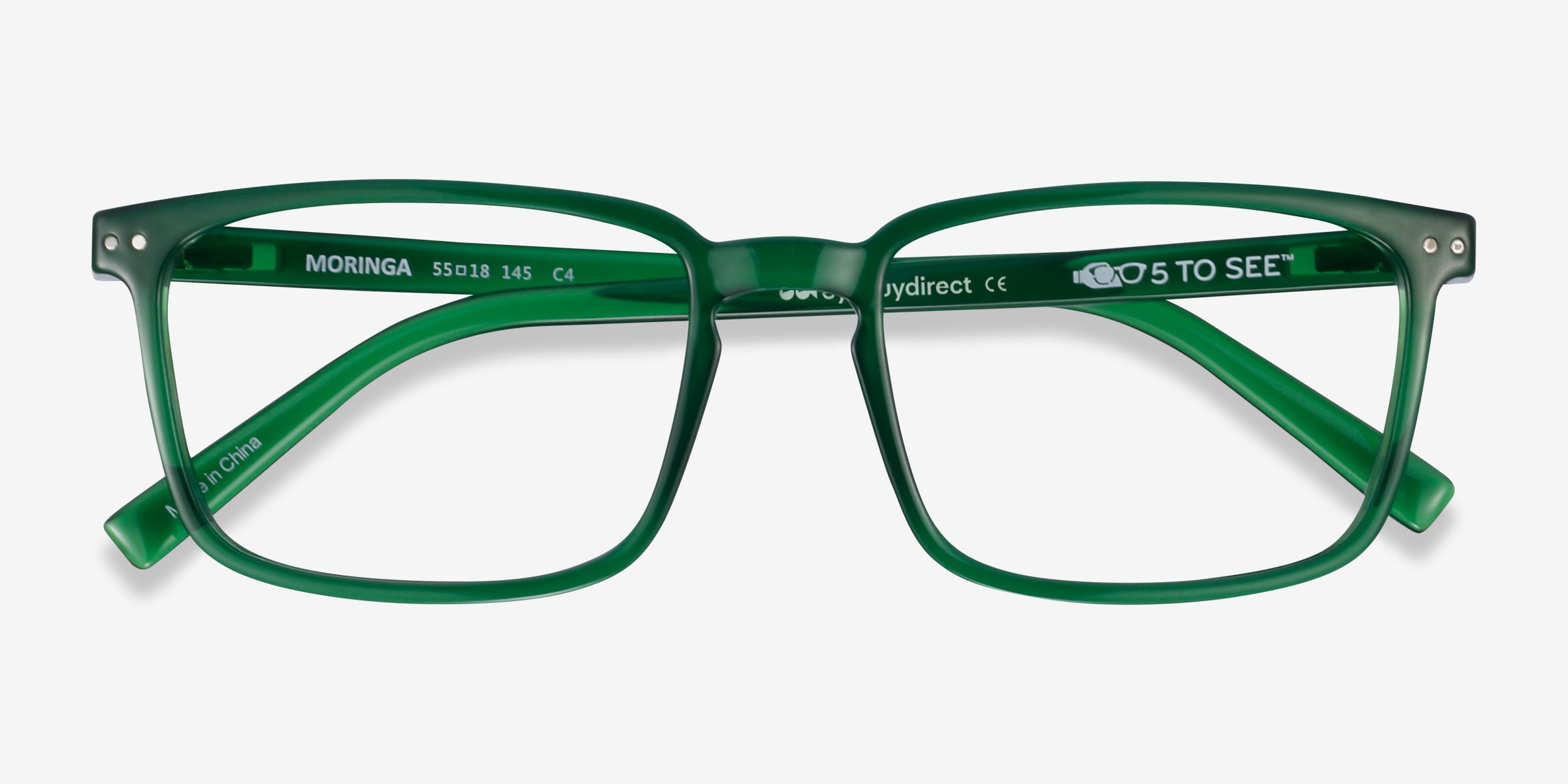 green eyeglasses