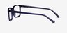 Moringa Crystal Dark Blue Eco-friendlyEyeglass Frames from EyeBuyDirect, Side View