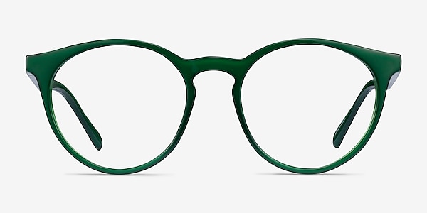 Ginkgo Green Plastic Eyeglass Frames