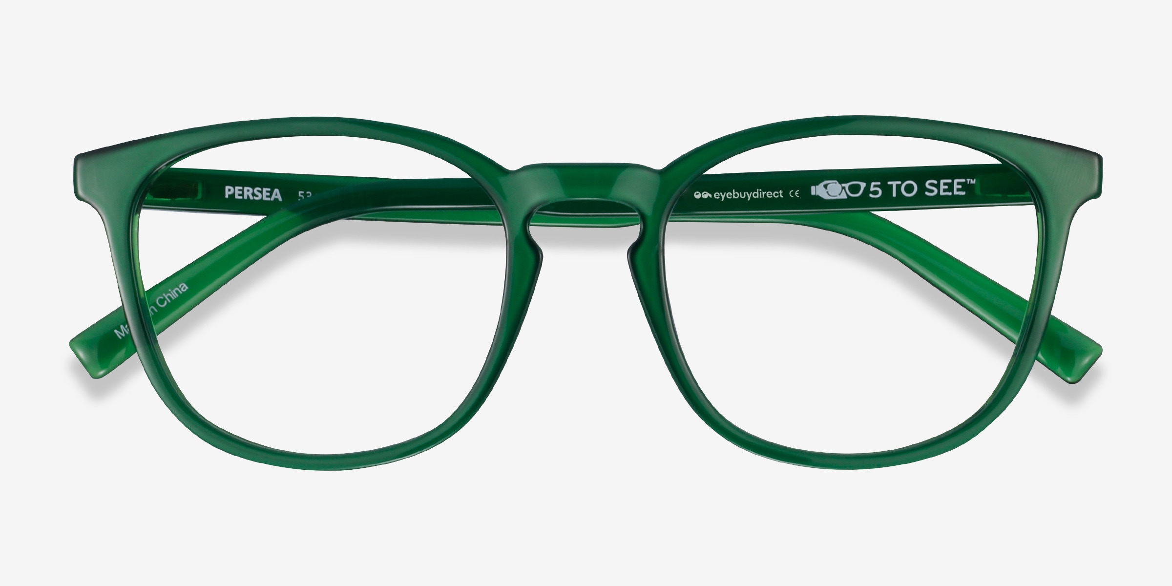 Persea Square Yellow Full Rim Eyeglasses | Eyebuydirect