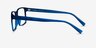 Beech Crystal Dark Blue PlasticEyeglass Frames from EyeBuyDirect, Side View