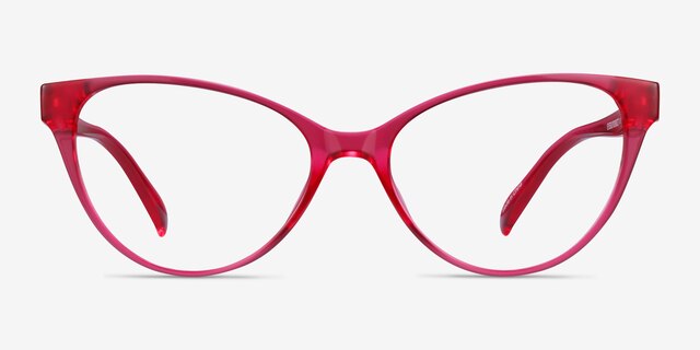 Lantana Crystal Peony Eco-friendlyEyeglass Frames from EyeBuyDirect, Front View
