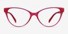 Lantana Crystal Peony Eco-friendlyEyeglass Frames from EyeBuyDirect, Front View