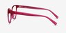 Lantana Crystal Peony Eco-friendlyEyeglass Frames from EyeBuyDirect, Side View