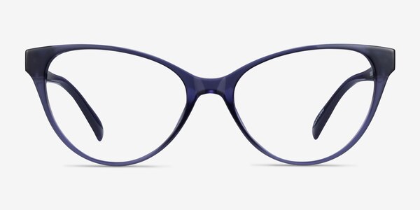 Lantana Crystal Dark Blue Éco-responsable Montures de lunettes de vue