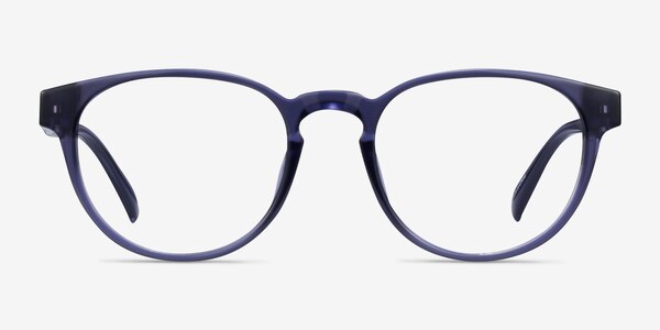Hawthorne Crystal Dark Blue Éco-responsable Montures de lunettes de vue