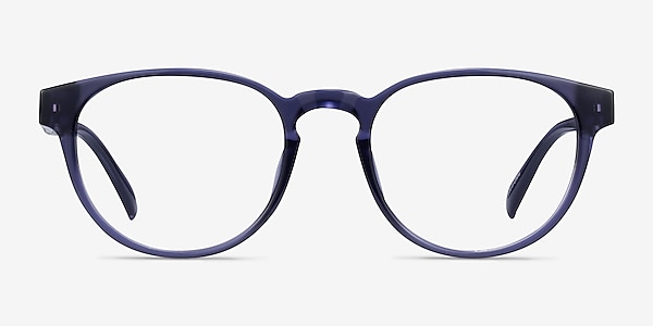 Hawthorne Crystal Dark Blue Plastic Eyeglass Frames