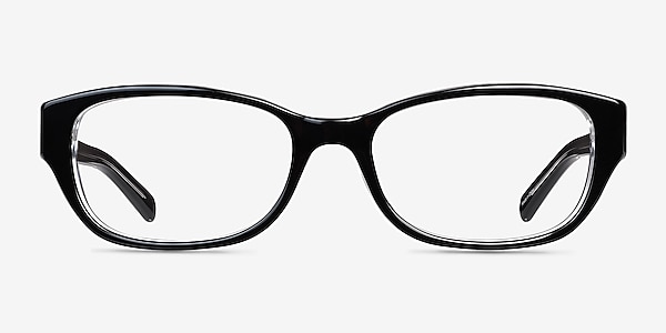 Rafi Black  Acetate Eyeglass Frames
