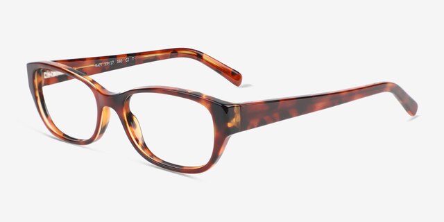 Rafi Tortoise AcetateEyeglass Frames from EyeBuyDirect, Angle View