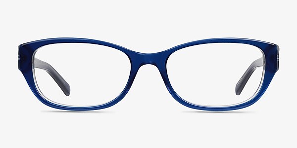 Rafi Navy Acetate Eyeglass Frames