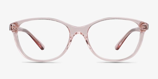 Piper Clear Pink Acetate Eyeglass Frames