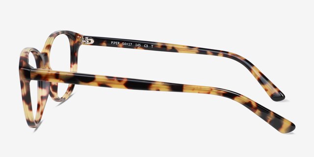 Piper Tortoise AcetateEyeglass Frames from EyeBuyDirect, Side View