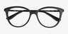 Neely Matte Black PlasticEyeglass Frames from EyeBuyDirect, Closed View