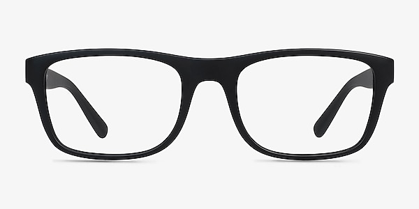 Suze Matte black Plastic Eyeglass Frames