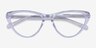 Maine Clear AcetateEyeglass Frames from EyeBuyDirect, Closed View