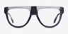 Etho Gray AcetateEyeglass Frames from EyeBuyDirect, Front View
