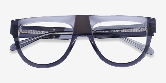 Etho Gray AcetateEyeglass Frames from EyeBuyDirect, Closed View