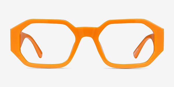Indie Orange Acetate Eyeglass Frames