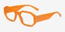 Indie Orange AcetateEyeglass Frames from EyeBuyDirect, Angle View