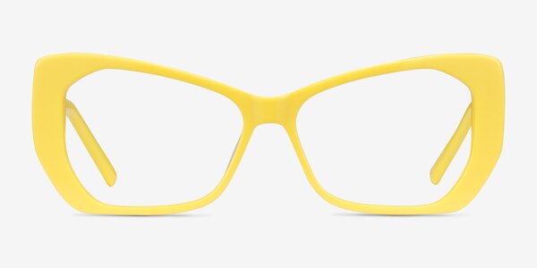Deduce Jaune Acétate Montures de lunettes de vue