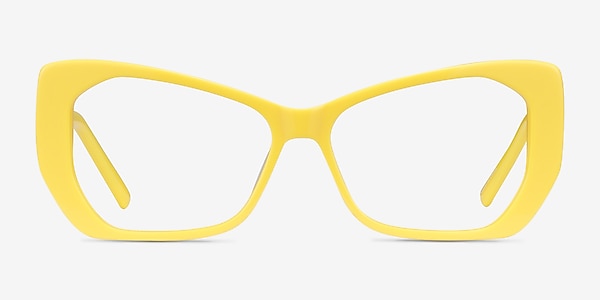 Deduce Yellow Acetate Eyeglass Frames