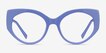 Salon Purple AcetateEyeglass Frames from EyeBuyDirect, Front View