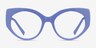 Salon Purple AcetateEyeglass Frames from EyeBuyDirect, Front View
