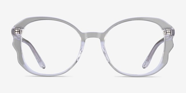 Papillon Clear AcetateEyeglass Frames from EyeBuyDirect, Front View
