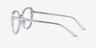 Papillon Clear AcetateEyeglass Frames from EyeBuyDirect, Side View