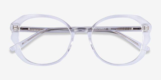 Papillon Clear AcetateEyeglass Frames from EyeBuyDirect, Closed View