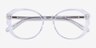 Papillon Clear AcetateEyeglass Frames from EyeBuyDirect, Closed View