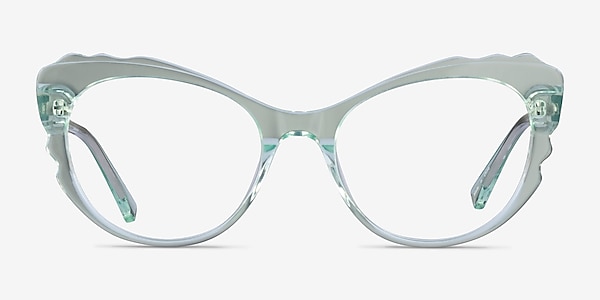 Cassis Green Acetate Eyeglass Frames