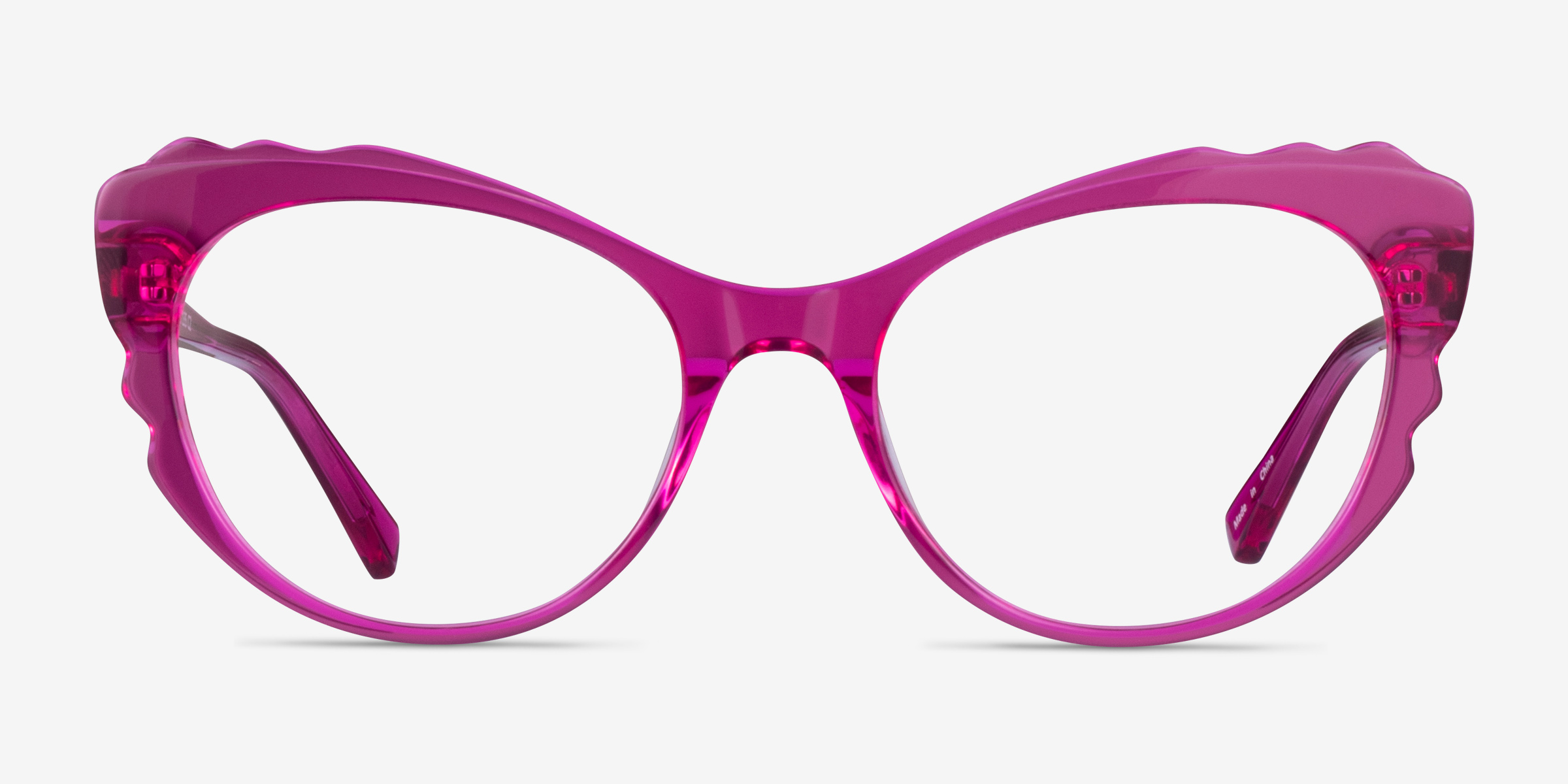 Cassis Cat Eye Purple Glasses for Women | Eyebuydirect Canada