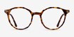 Trace Tortoise AcetateEyeglass Frames from EyeBuyDirect, Front View